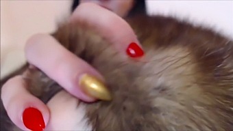 Get Turned On By Fur, Hair, And Nylon In This Fetish Video