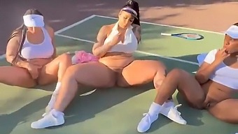 Ggg Tennis Player Competes In Squirting Contest