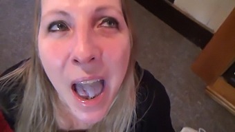 Wife Eagerly Takes It Deep Down Her Throat - Free Use Wife