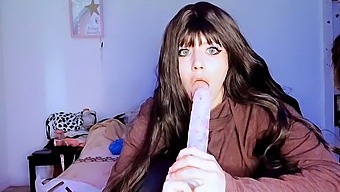 Teen Girl Dominates With Big Cock And Dildo