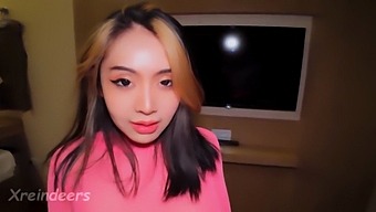 Get A Close-Up View Of Anal Sex With An Attractive Asian Woman From A Bar