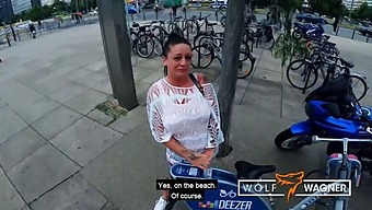 Outdoor Pov Sex With Adrienne Kiss In Berlin - Full Scene