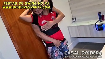 Brazilian Transsexual Man'S Debut In Porn With A Tight Ass And Pussy, And A Cum Swallow
