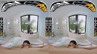 Indulge In A Steamy Bath With Kiana Kumani In This Virtual Reality Video