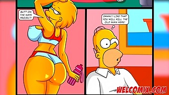 The Top-Rated Butt Moments In The Simpson Porn Collection!