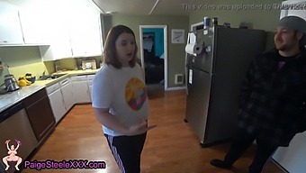 Wild Dog Walker Engages In Sex And Ejaculates Inside A Young Plus-Sized Woman