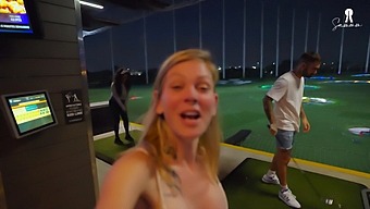 Hot Blonde Enjoys Rough Sex With Big Cock During Golf Date