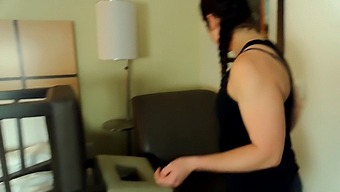 Unaware Stepmother Becomes The Subject Of A Surprise Anal Worship Prank