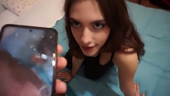Italian Teen Step Sister'S Jealousy Leads To Pov Oral And Fucking