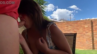 I Joined My Friend And His Wife Outdoors And She Gave Me Oral Pleasure