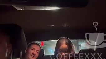 Husband Pleases Wife With Anal Sex In Taxi With Black Driver